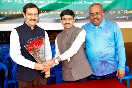 Cricket Tournament for Chartered Accountants On the occasion of 73rd Independence Day Celebration dt. 11th August 2019 BEL Ground, Vidyaranyapura Road