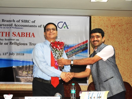 VIDWATH SABHA One Day Seminar on Audit & Taxation of Charitable or Religious Trusts, NGOs, NPO's