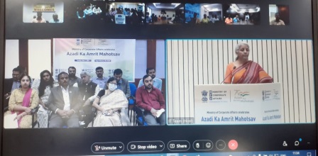 Ministry of Corporate Affairs Celebrates AZADI KA AMRIT MAHOTSAV ON 07.06.2022